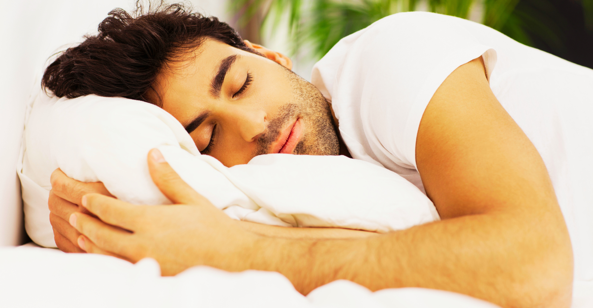 Insomnie (1) Homme qui dort paisiblement
